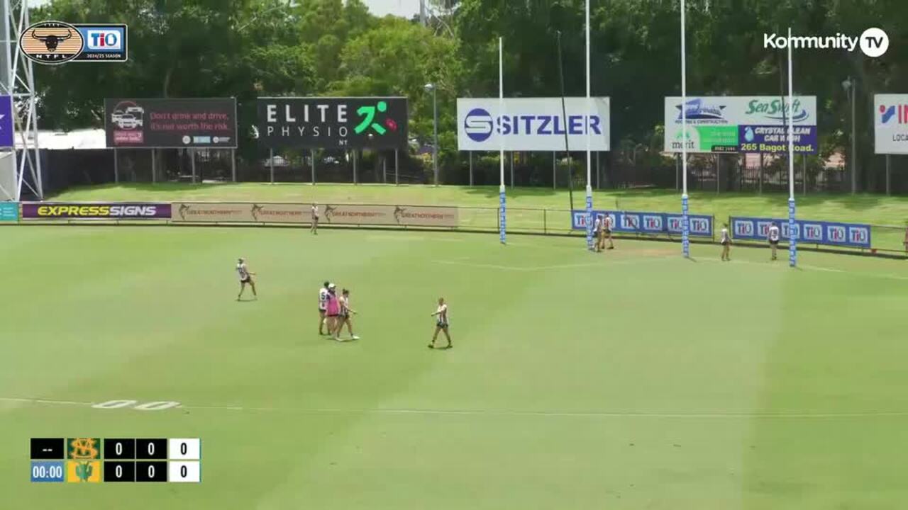 Replay: St Mary's v PINT—2024-25 NTFL Women's Premier League Round 16