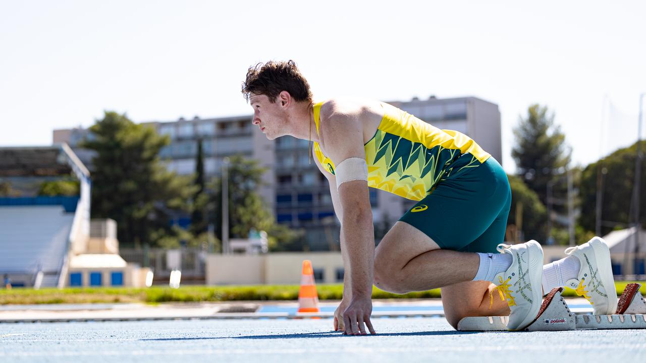 Australian sprinter Lachlan Kennedy is equal third in Australia.