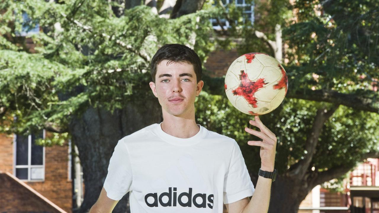 Jed Hockin continues his amazing football skills.