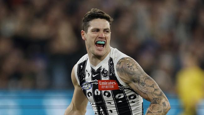 Collingwood star Jack Crisp hopes his 250-game milestone is far from his last. Pic: Michael Klein
