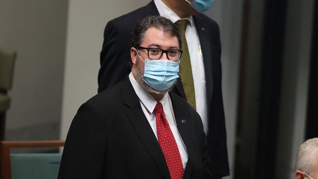 MP George Christensen has threatened to disrupt the Federal Government’s plans if it does not work to keep Australians protected from “vaccine discrimination”. Picture: NCA NewsWire / Gary Ramage