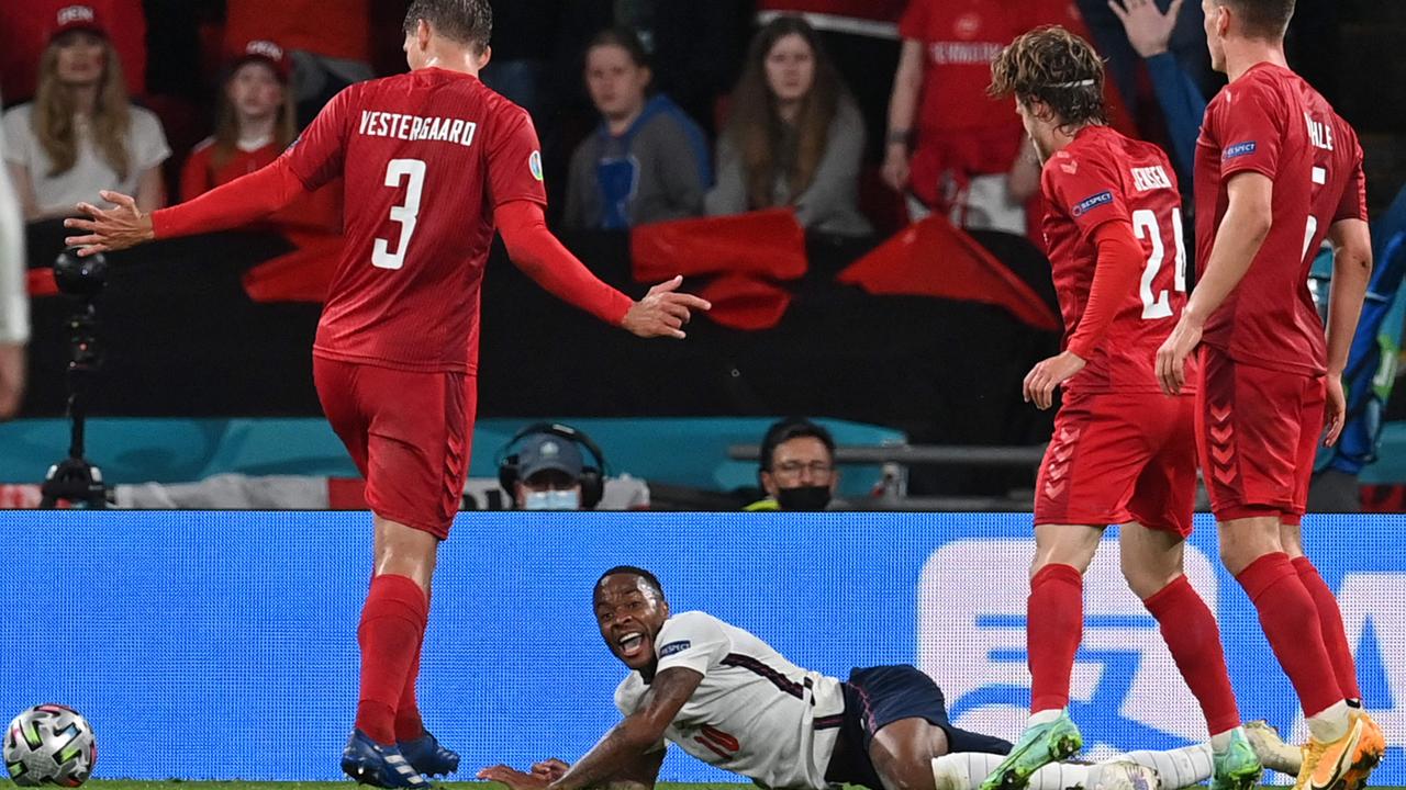 Raheem Sterling won a crucial penalty to keep England’s Euro 2020 alive.