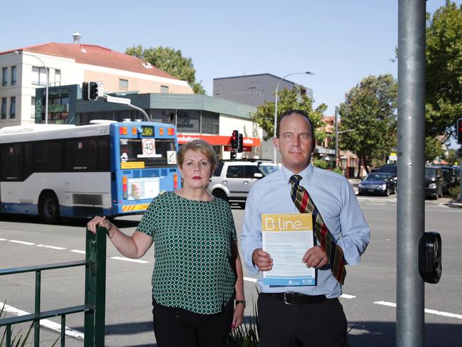 Karen Maccallum and Andrew Thomas at the Ben Boyd Rd turn. Picture: Virginia Young