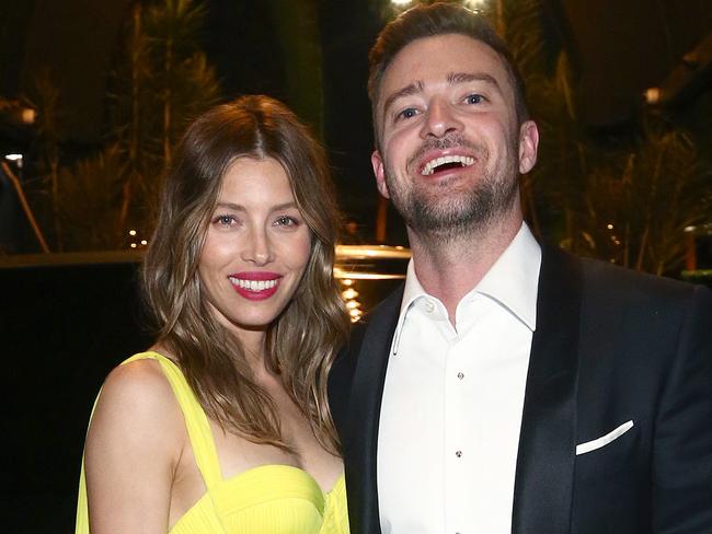 Jessica Biel and Justin Timberlake attend the Michael Che and Colin Jost's Emmys After Party presented by Google.  Picture:  Getty