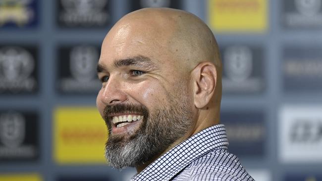 Todd Payten is happy at the Cowboys. Picture: Ian Hitchcock/Getty Images