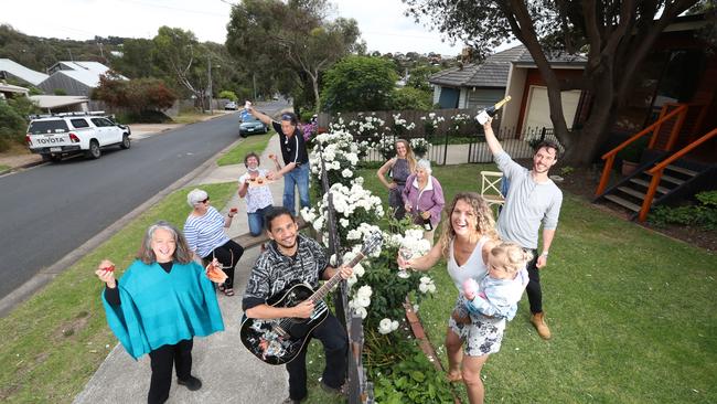 Jan Juc residents are creating their own ‘Happy Hour’. Picture: Alex Coppel.