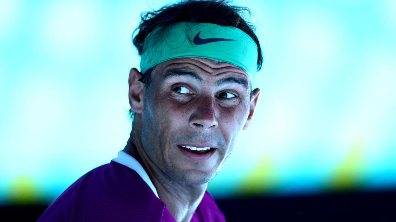 Spain's Rafael Nadal has come under criticism for taking so long between points and games. Photo: AFP