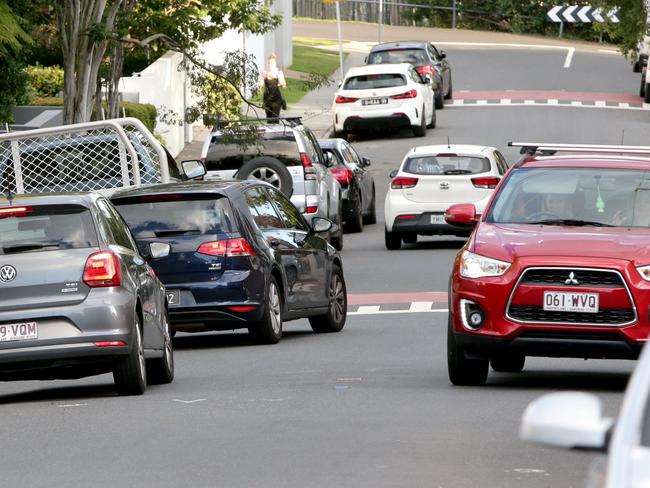 Traffic management on game days at Suncorp Stadium, Wellington Road Paddington, on Sunday 4th July 2021 - Photo Steve Pohlner