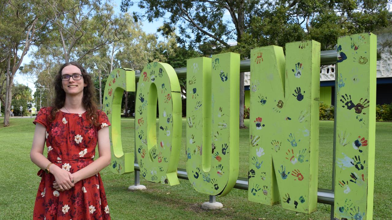 Leah McCabe at CQU Rockhampton North. Picture: Aden Stokes