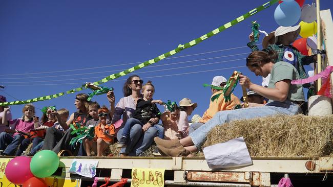 Kilkivan Kindy at the Goomeri Pumpkin Festival parade 2024