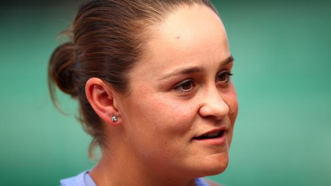 Barty says winning at Roland Garros was not how she had imagined it to be ... because she had never imagined winning there. Picture: Clive Brunskill/Getty