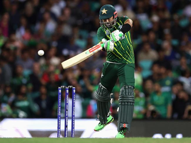 Mohammad Rizwan cracked a half century for Pakistan. Picture: Getty Images