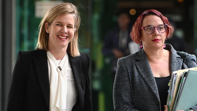 Counsel assisting the coroner at the Wieambilla pre-inquest at Brisbane Magistrates Court in June. Picture: NewsWire / John Gass