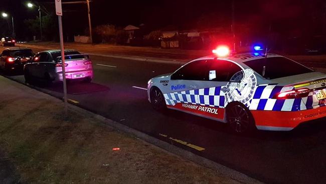 Highway Patrol allegedly discovered drivers with bongs and ice pipes during a widespread road safety crackdown. Picture: Traffic and Highway Patrol NSW