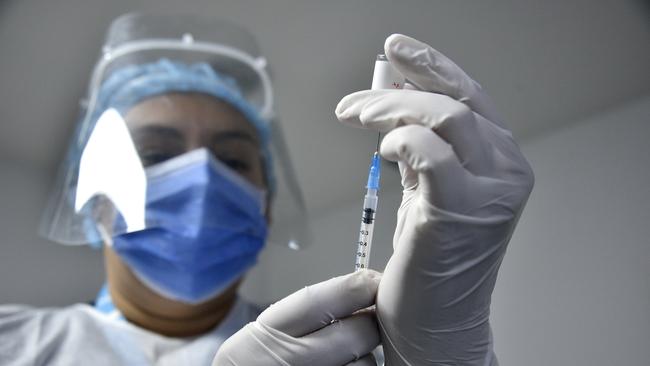 A stoush between Britain and Europe could delay Australia’s vaccine rollout. Picture: Getty Images