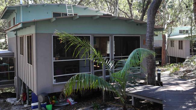 Paradise Lost: South Stradbroke Island Eco cabins residents have been without hot water and cooking facilities for sometime and will have to wait at least another two mores.  Picture Glenn Hampson