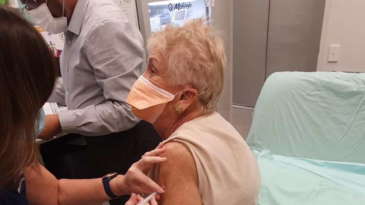 An 82-year-old Hervey Bay local was fearing the COVID-19 AstraZeneca Vaccine, but now, she’s telling others there’s “nothing better” she could have done.