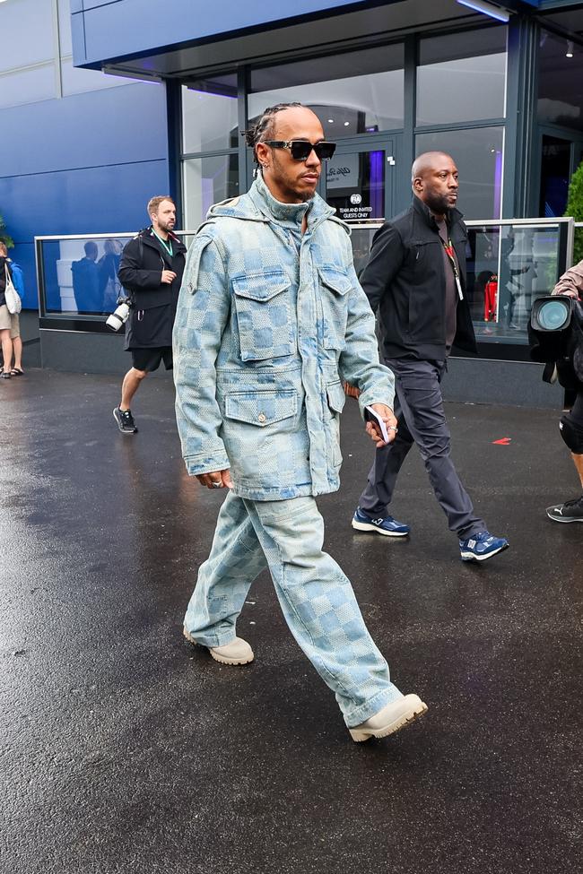 Lewis Hamilton at the Belgian Grand Prix.