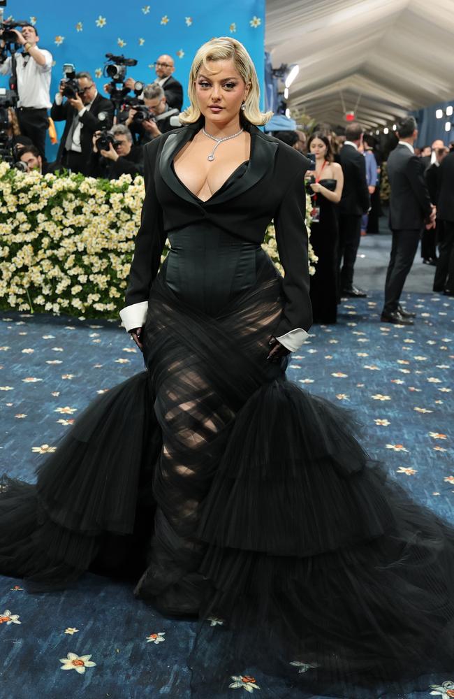 Bebe Rexha attends the 2025 Met Gala Celebrating 