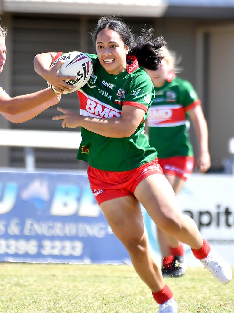 Harvey Norman under 19 rugby league between Wynnum-Manly and Norths Devils. Saturday February 25, 2022. Picture, John Gass