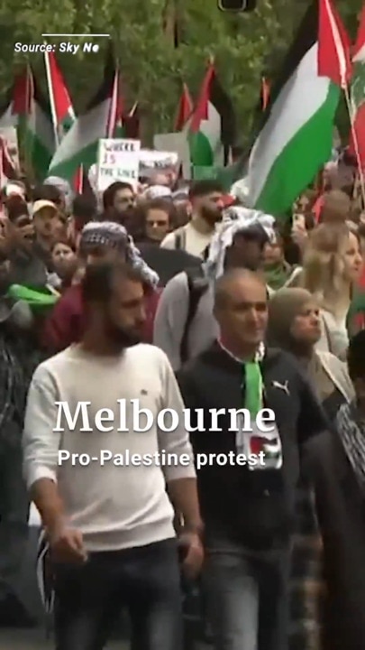 Sydney & Melbourne pro-Palestine protest update