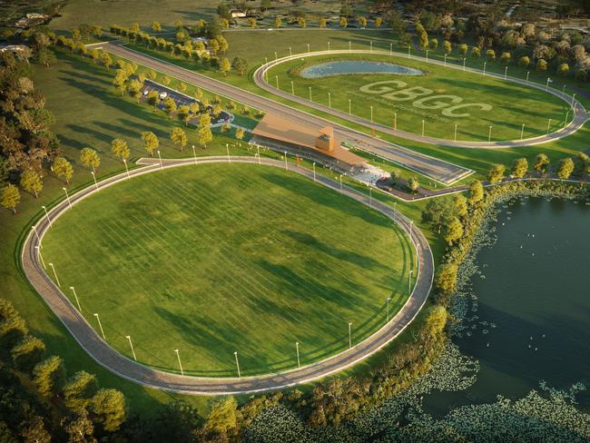 The $40m facility will feature three separate tracks.