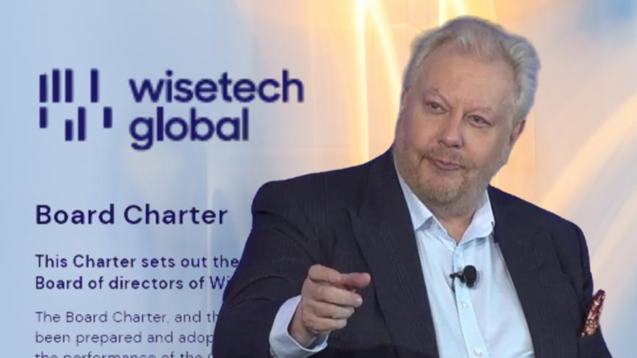 WiseTech founder and executive chair Richard White.