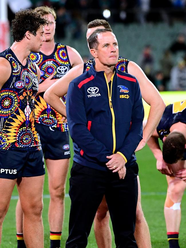 Don Pyke parted ways with the Adelaide Crows after another disappointing season. Picture: Mark Brake/Getty Images)