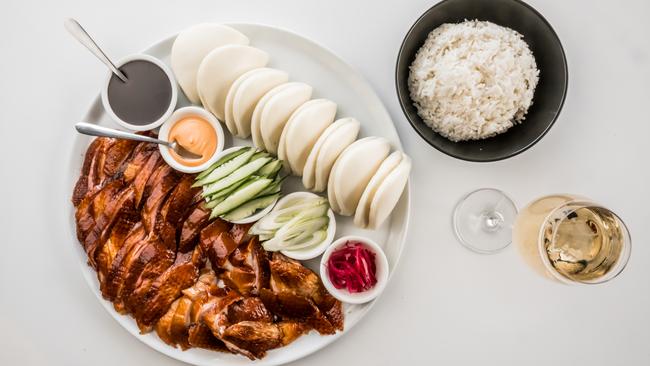 Share-style Peking duck bao at Bai Long Store, Adelaide. Picture: Supplied