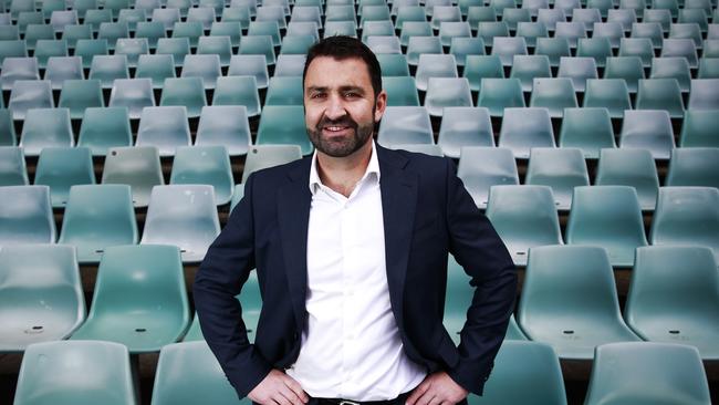 NSW Rugby Union chief Andrew Hore at Allianz Stadium. Picture: Dylan Robinson