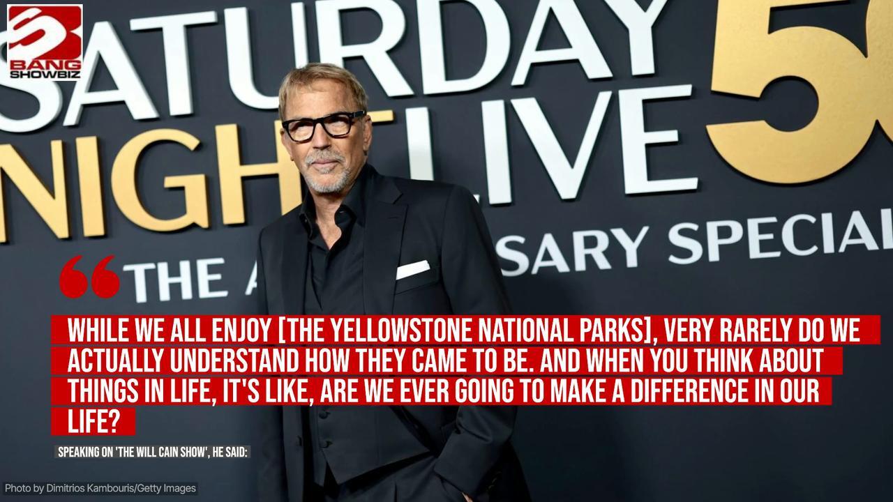 Kevin Costner wonders how he can 'make a difference' in life