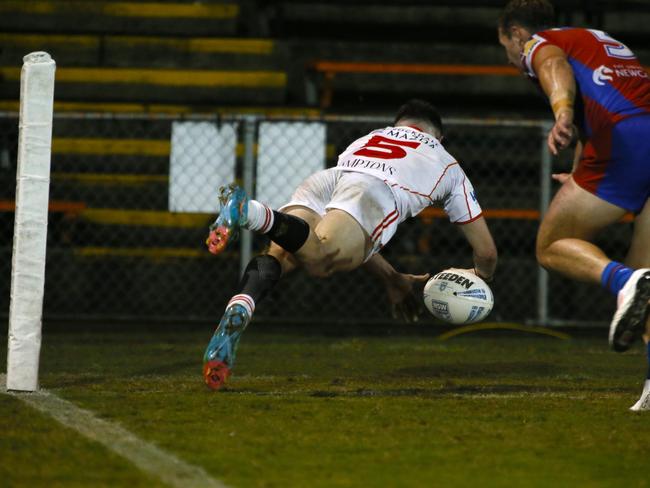 Jessie Williams scored a hat-trick. Picture: Warren Gannon Photography