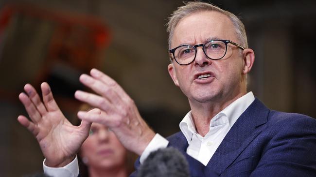 The election is Anthony Albanese’s to lose. Picture: Sam Ruttyn