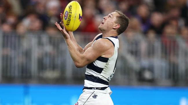 The Cats should put the Selwood statue up now. Picture: Michael Klein