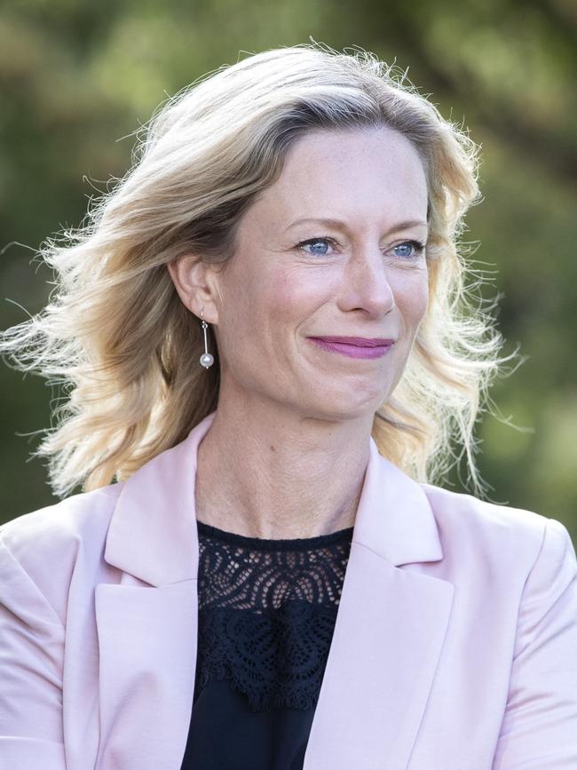 Rebecca White is understood to be willing to switch to the federal seat that mirrors her state seat – but does not want a preselection stoush. Picture: Chris Kidd