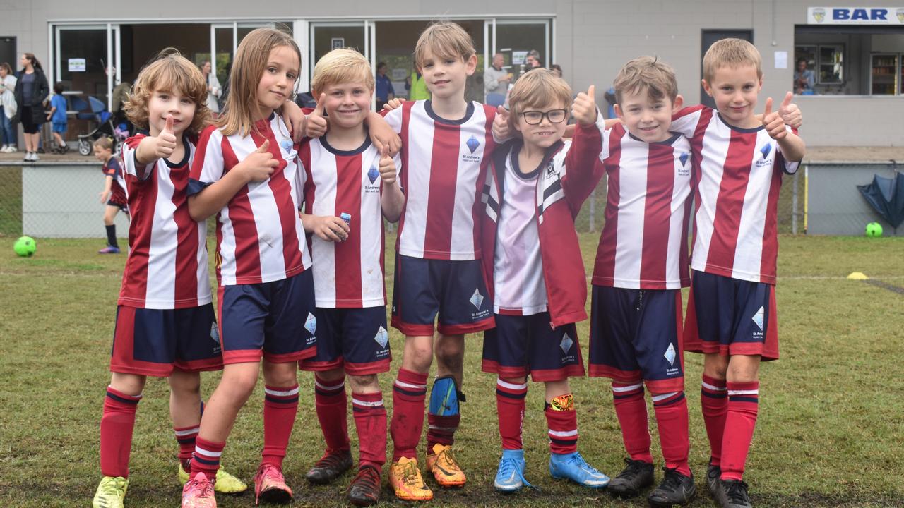 St. Andrews under 7s at the Morey Tonen Carnival at Kawana on August 13, 2022. Picture: Eddie Franklin.