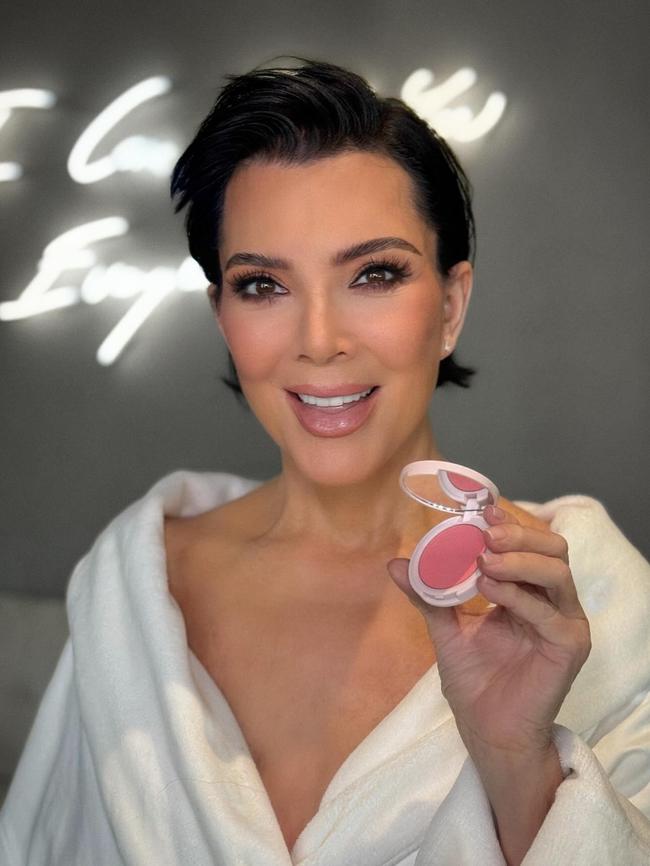 Jenner has been open about past procedures but hasn’t said what she had recently. Picture: krisjenner / Instagram