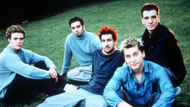 NSYNC win best hair. Picture: Supplied.