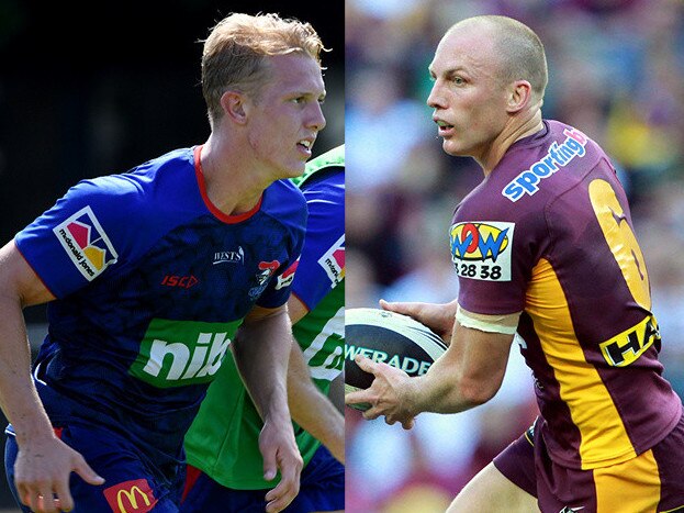 Phoenix Crossland and Darren Lockyer.