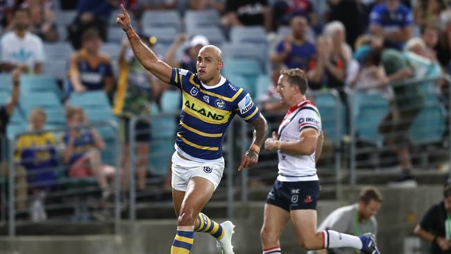 Ferguson opened the scoring for Parramatta. Photo by Matt King/Getty Images.