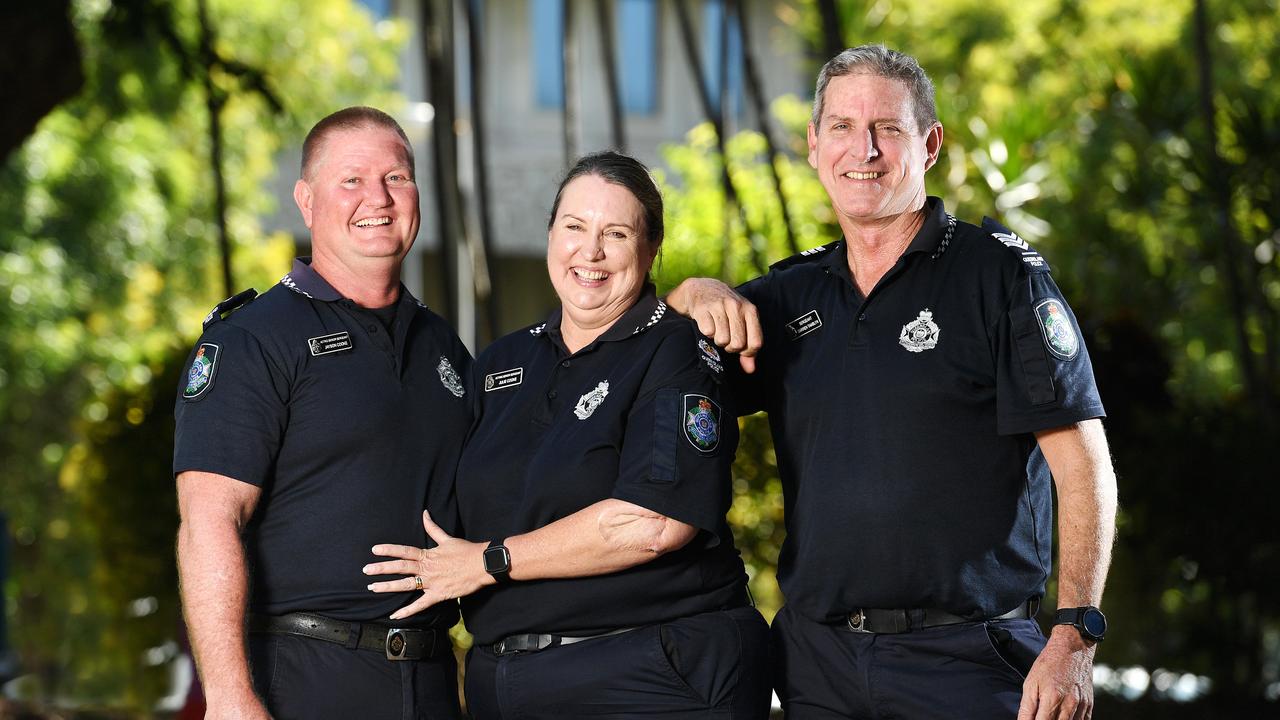 Townsville policing family working together in district after life ...