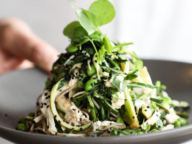 The Jade Soba Noodles are ideal for your post-spin class meal. Picture: The Edible Image. Picture: The Edible Image.