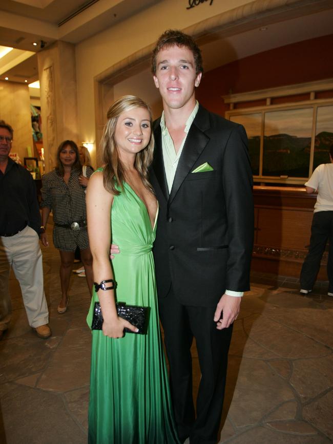 Emmanuel College formal at the Marriott Resort. (L-R) Emily Barnett and Andrew Beverland