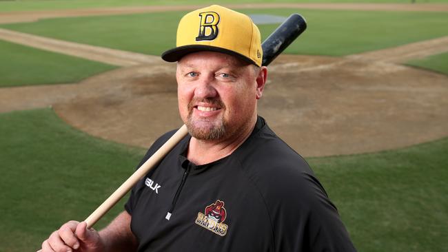 Brisbane Bandits coach David Nilsson is confident his team can snag a fourth successive ABL title. Picture: AAP Image/Steve Pohlner