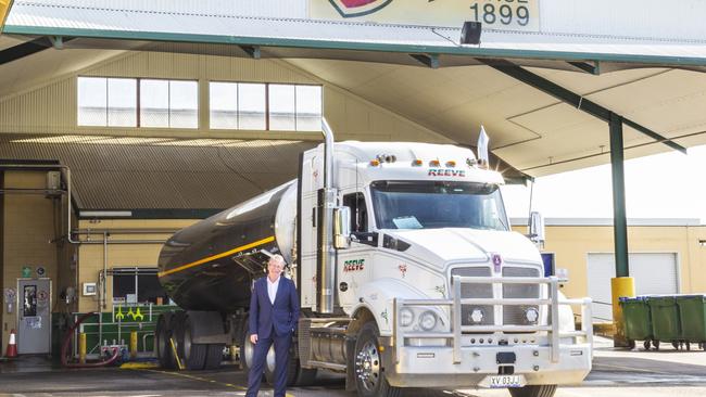 Bega Cheese executive chairman Barry Irvin on his Bega Valley dairy farm. Pictures: Robert Hayson