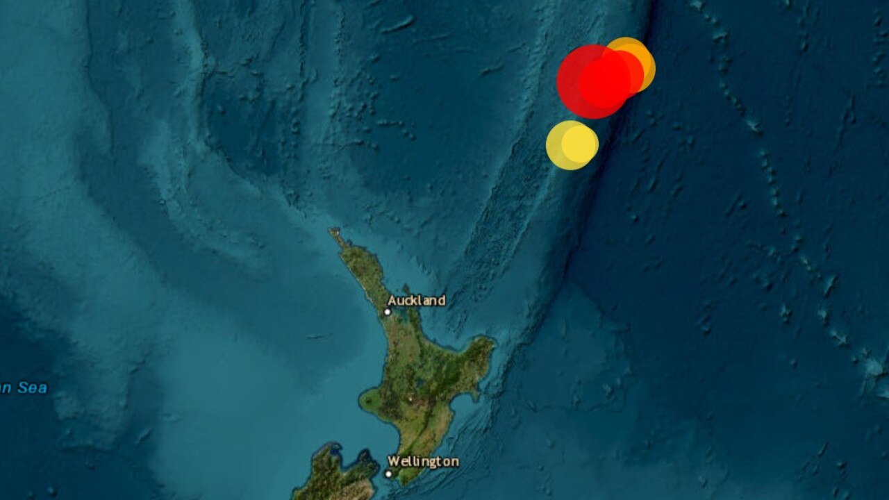 The largest of the three quakes, of magnitude 7.2, struck at a depth of 78km, while a 5.2 quake occurred at a depth of just 10km.