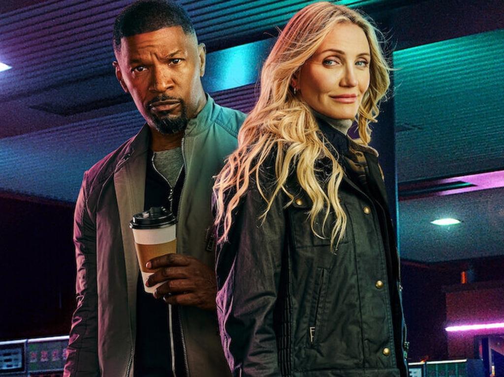 Jamie Foxx and Cameron Diaz star in the new Netflix film, Back in Action.