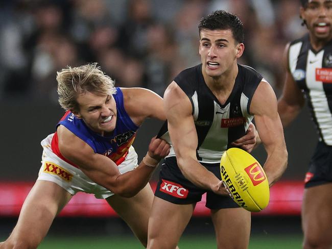 Will Nick Daicos poll big votes against Brisbane? Picture: Daniel Pockett/Getty Images