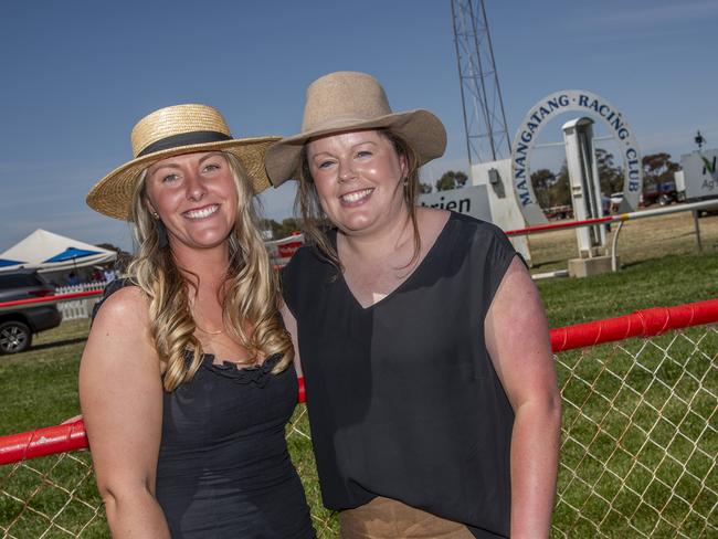 Elle Guthrie &amp; Allyce Tierney 2024 Manangatang Cup. Picture: Noel Fisher