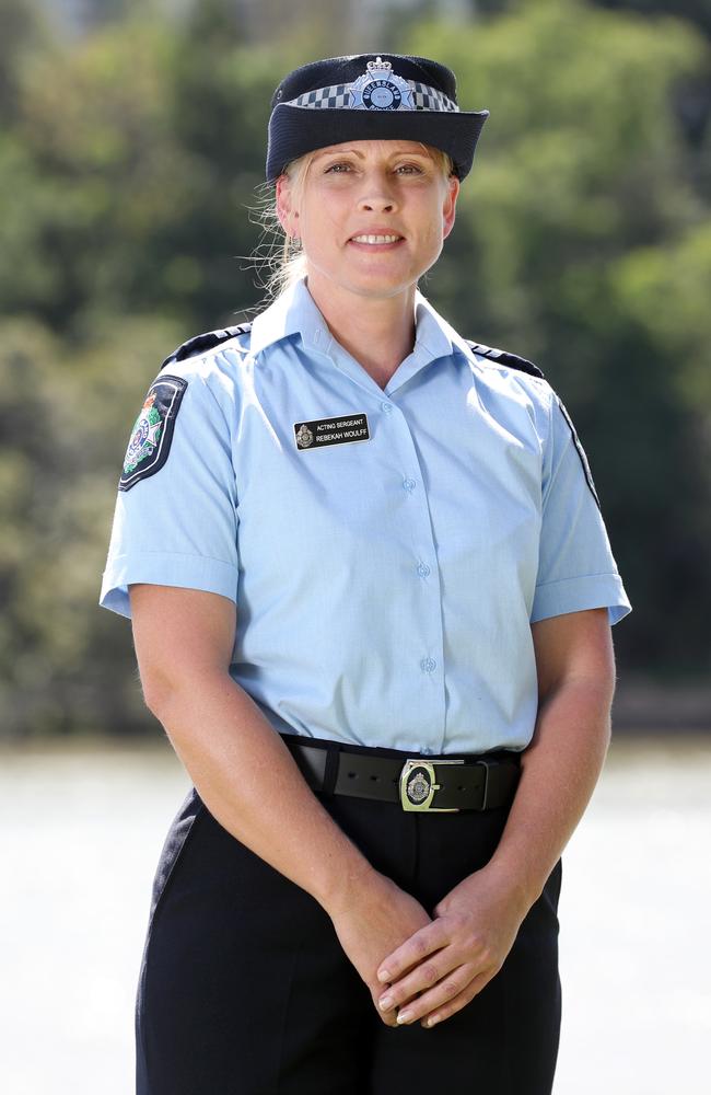 QPS Acting Sergeant Rebekah Woulff. Picture: Tara Croser